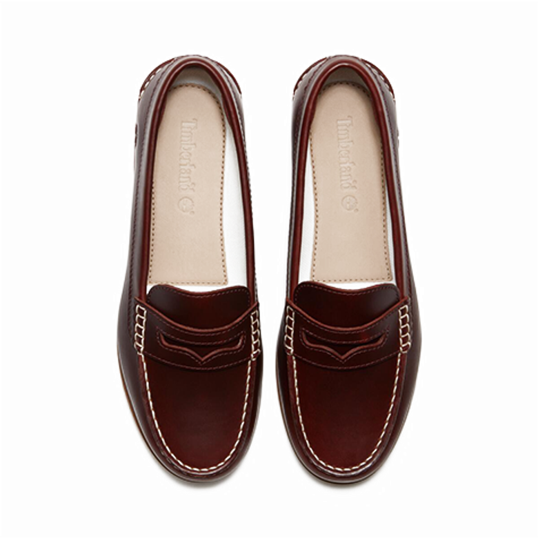 Timberland A5MXN CLASSIC BOAT LOAFER Slipper & Mokassin in rot