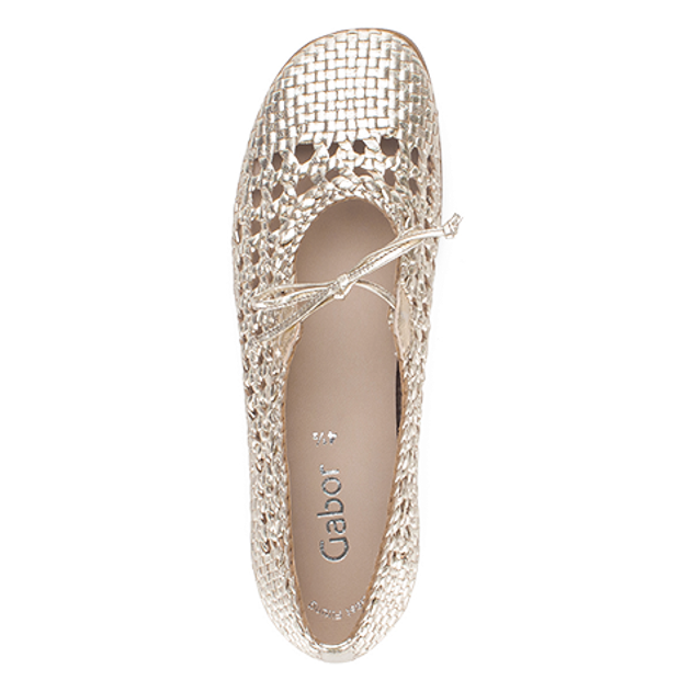 Gabor 4.158.61_8 Slipper & Mokassin in gold