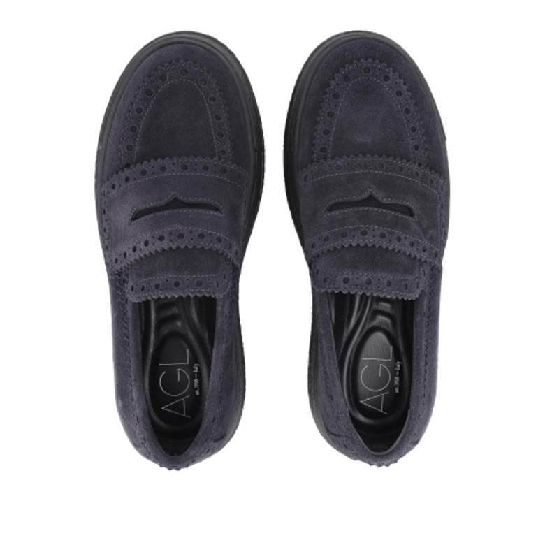 AGL D946030PGFERGU0804 Slipper & Mokassin in blau