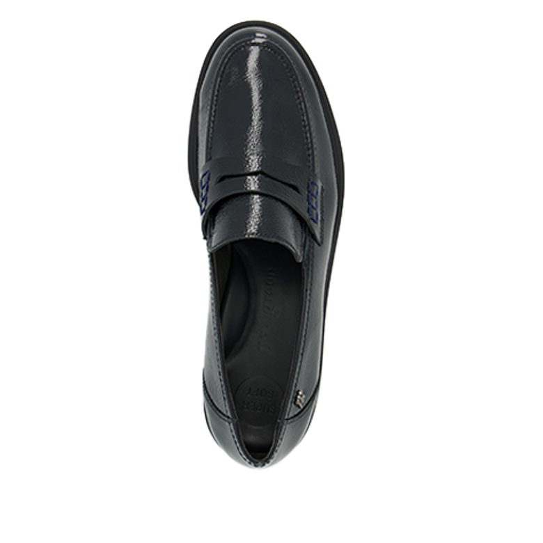 Paul Green 1251-030 Slipper & Mokassin in blau
