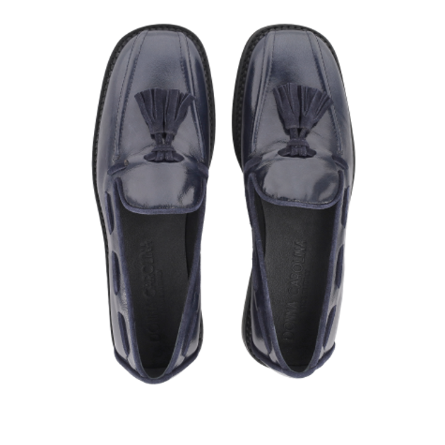 Donna Carolina KALI JOY BRILL NAVY 58.778.090-001 Slipper & Mokassin in blau