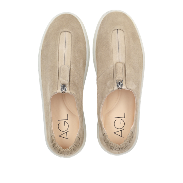 AGL CHEWY ZIP sneaker in beige