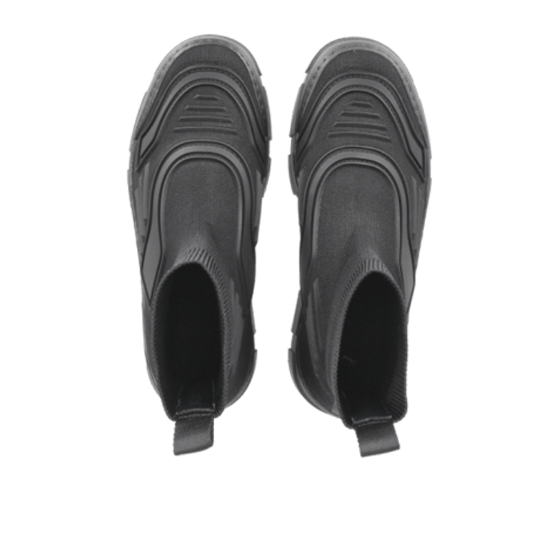 Linea Marche KNIT boots in black