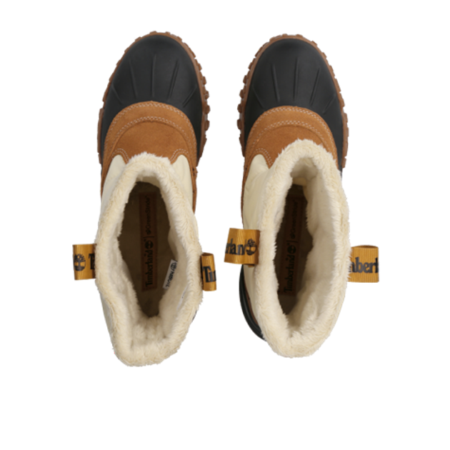 Timberland A63FR Moriah Range Pull On WP INS ECRU Boots in white