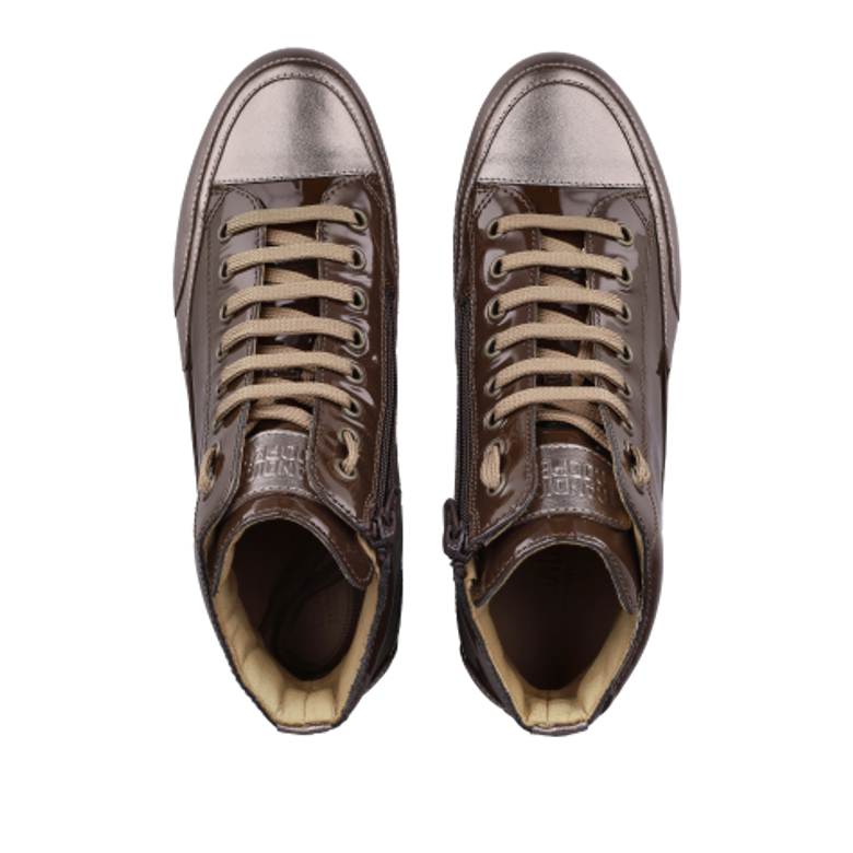 Candice Cooper PLUS PATCH Sneakers in Brown