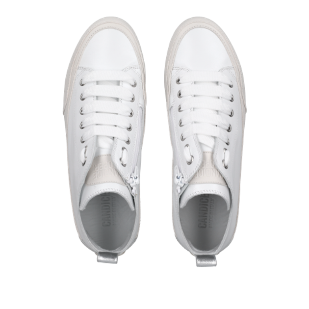 Candice Cooper 2017470.03.1N03 MID CHIC sneaker in white