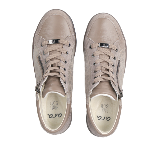 Ara 24499-93 ROM-ST-HIGH-SOFT sneaker in metallic