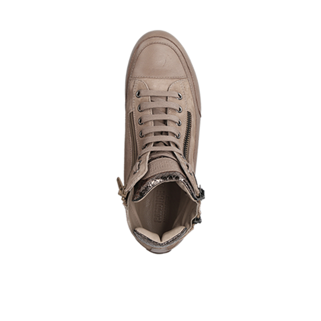 Candice Cooper 2017372.02.0D05 LUCIA ZIP sneaker in brown