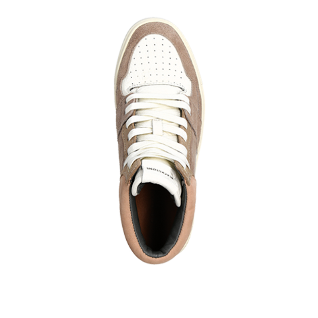 Blackstone YL52 BONE BROWN sneaker in beige