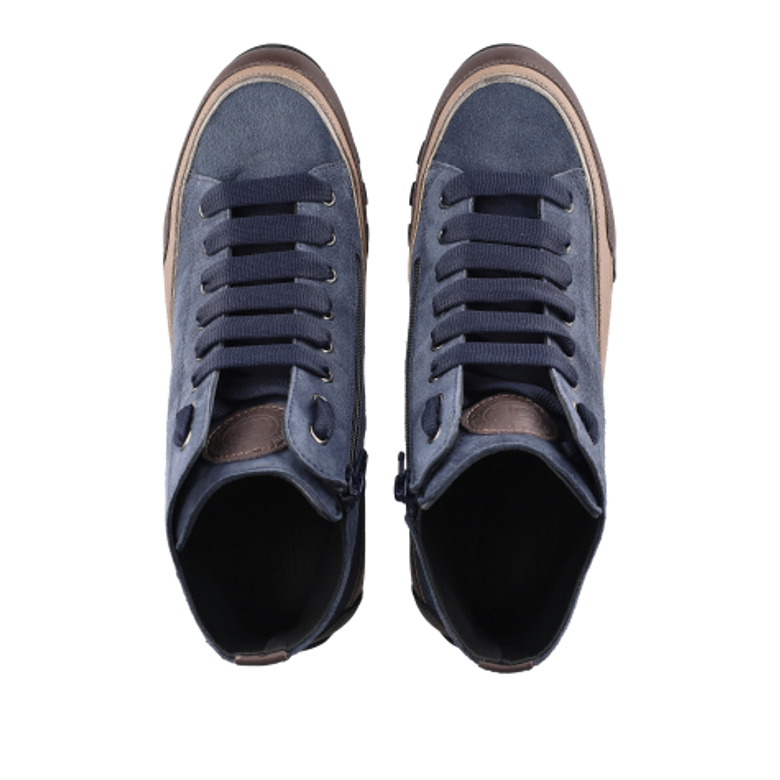 Candice Cooper JANIS STRIP Sneaker in blau