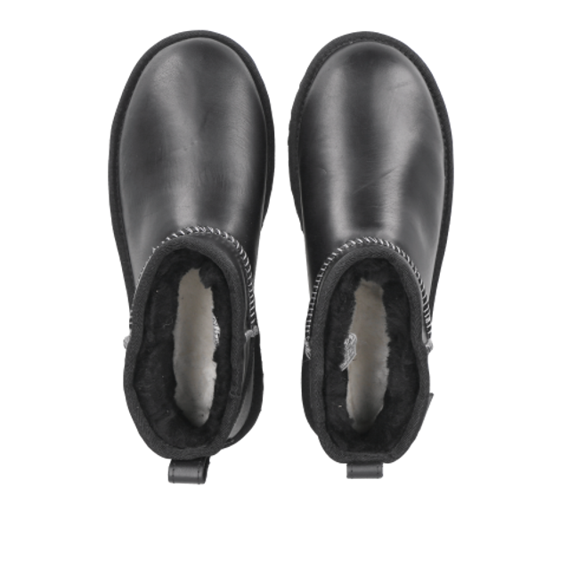 UGG CLASSIC ULTRA MINI warm lining in black