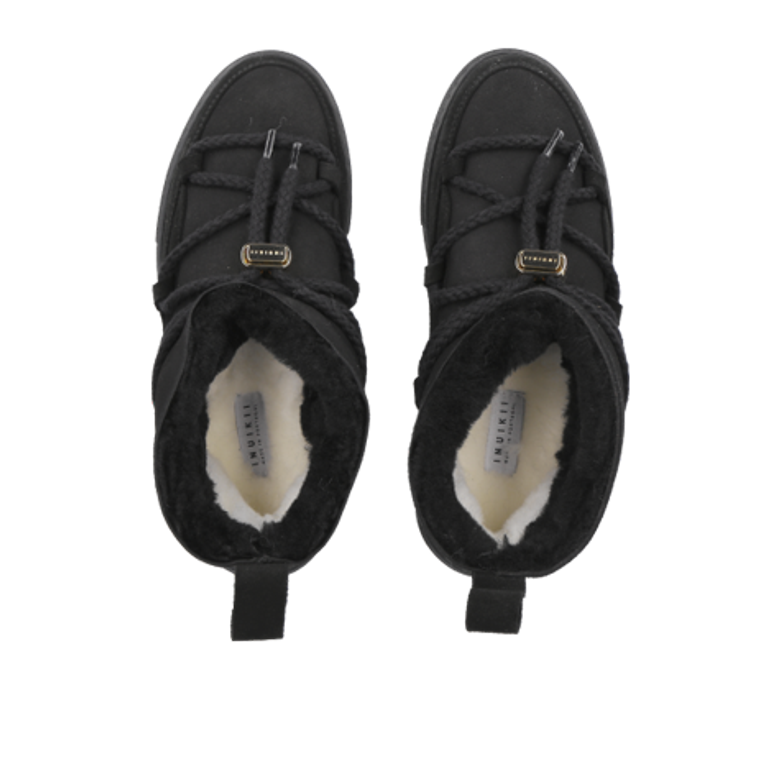 INUIKII CLASSIC LOW warm lining in black