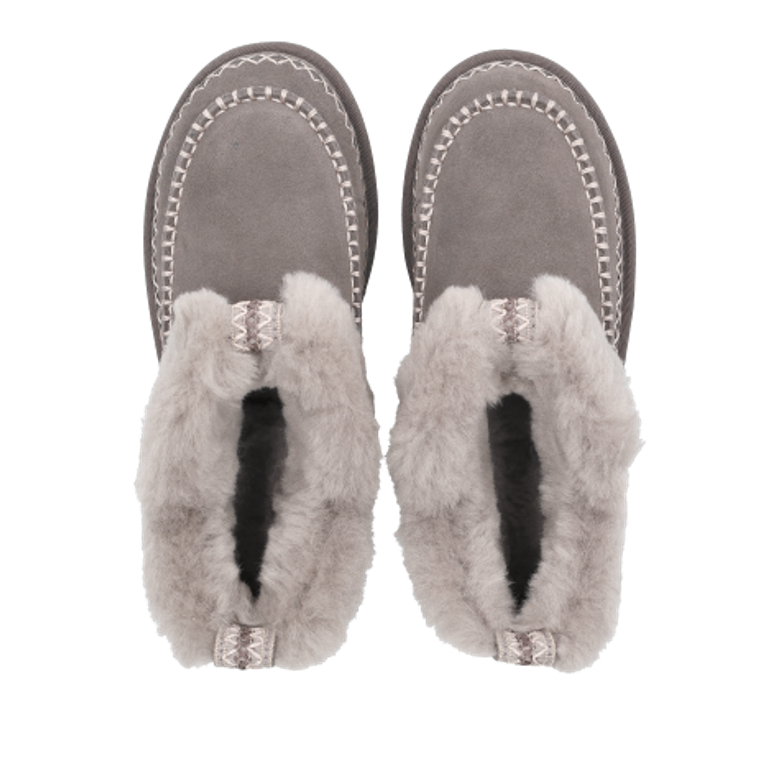 UGG CLASSIC ULTRA MINI ALPINE warm lining in gray