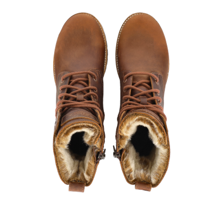 Panama Jack Frisia B10 Napa Leather / Bark Warm Lining in Brown