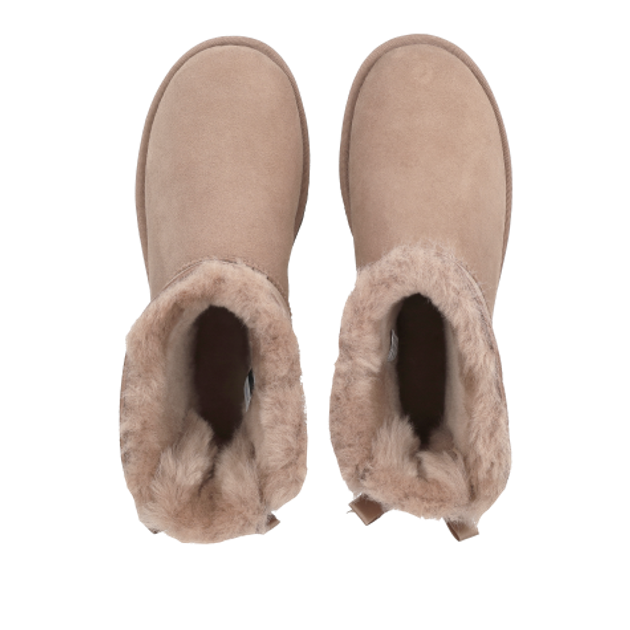 UGG 1016501-RYK MINI BAILEY BOW II warm lining in brown