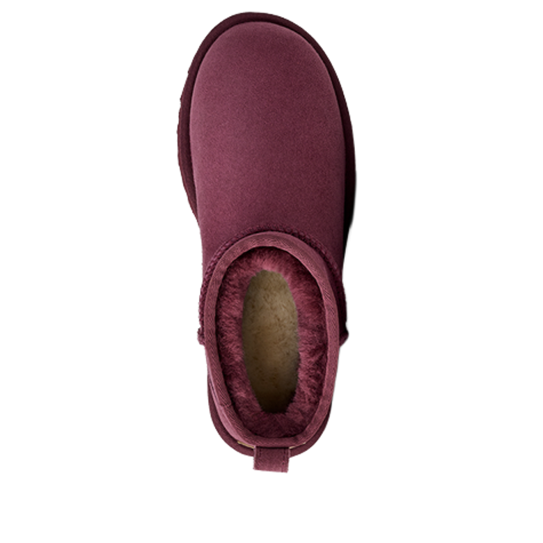 UGG 1116109-BNTM CLASSIC ULTRA MINI warm lining in red