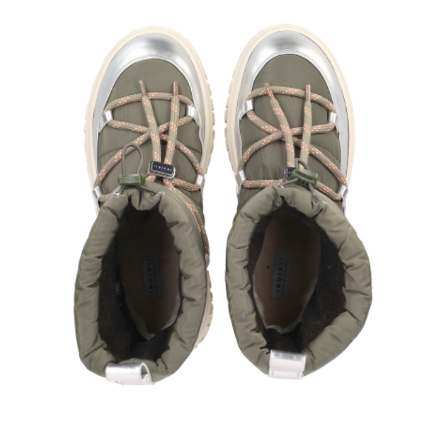 INUIKII 1001.010.0032.907 TECHNICAL PERFORMANCE Warmfutter in grün