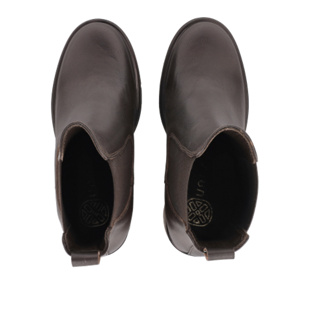 Unisa KLINO_BNA WENGUE Brown Ankle Boots