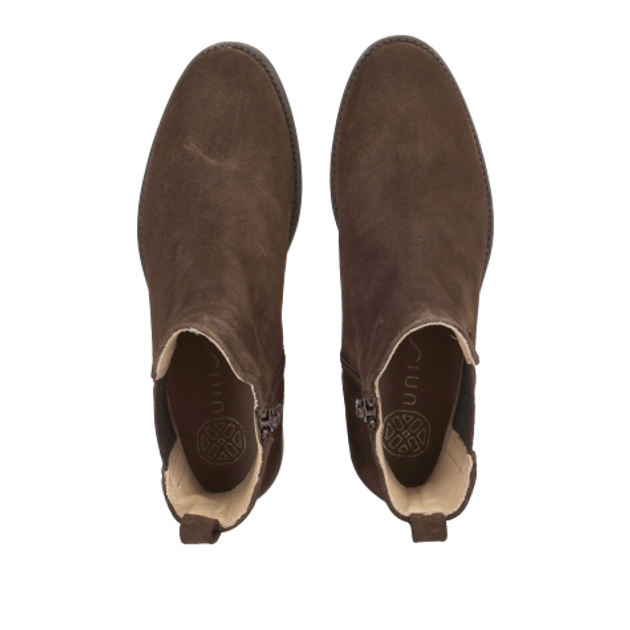 Unisa BARTY_F25_BS BROWN ankle boots in brown