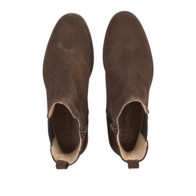 Unisa BARTY_F25_BS BROWN ankle boots in brown