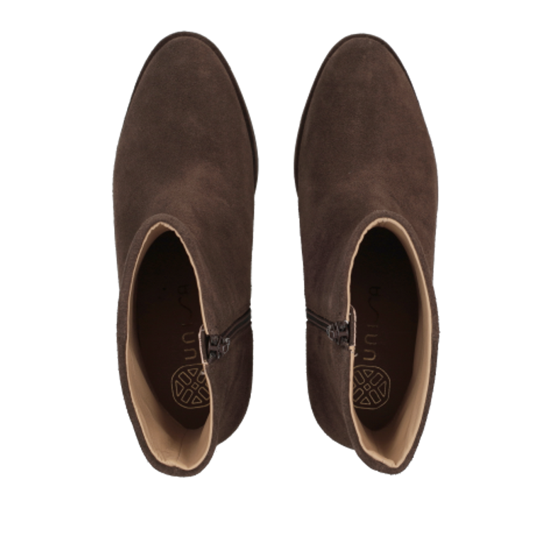 Unisa LEBIT_BS BROWN ankle boots in brown