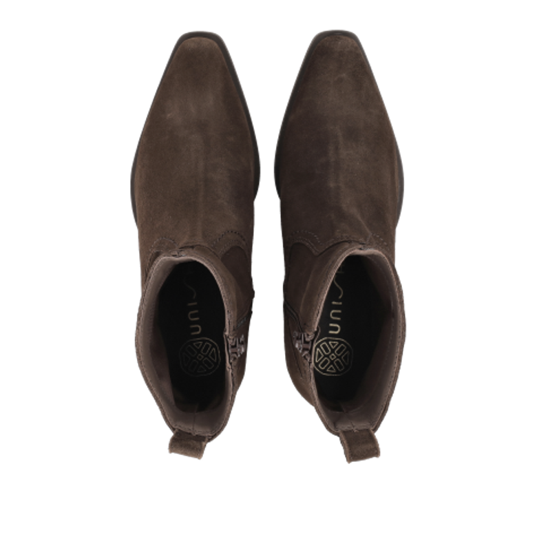 Unisa FITO_BS BROWN Ankle Boots in Brown