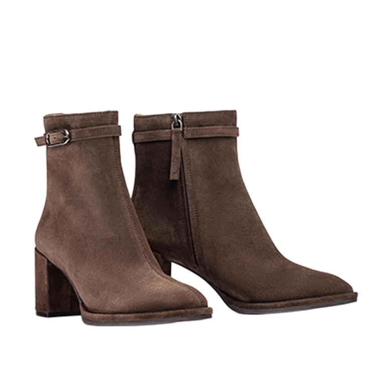Unisa LARISA_BS BROWN Ankle Boots in Brown
