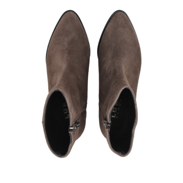 Lüke Shoes FIAMMA MUFFIN Ankle Boots in Brown