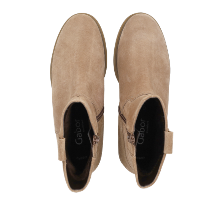 Gabor 2.790.34 ankle boots in beige