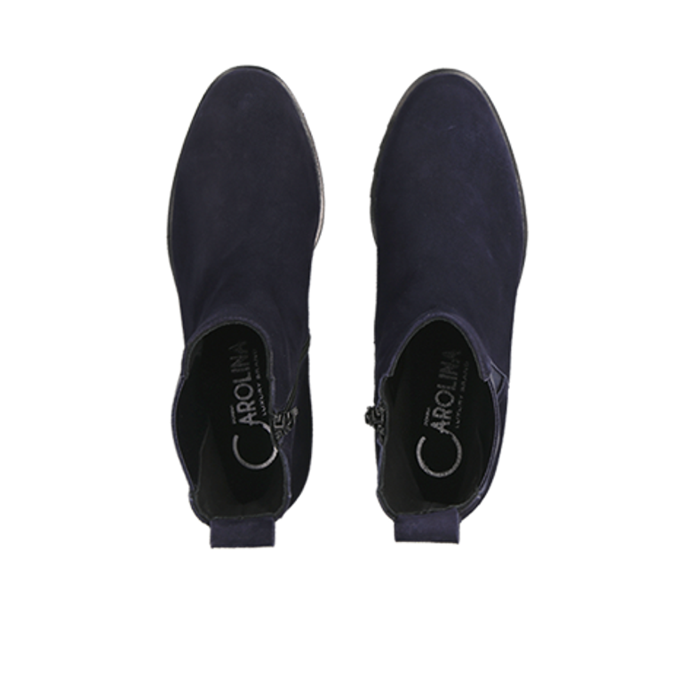 Donna Carolina RAY NAVY ankle boots in blue