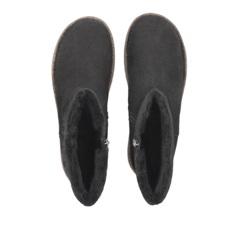 Birkenstock UPPSALA ZIP warm lining in black