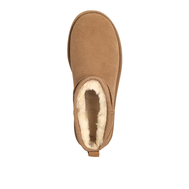 UGG CLASSIC ULTRA MINI warm lining in brown