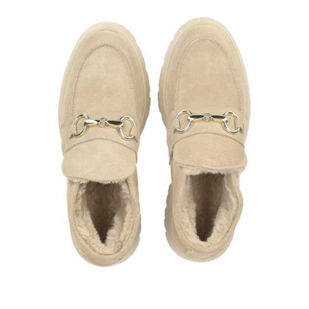 Lüke shoes MELISSA CAMEL warm lining in beige