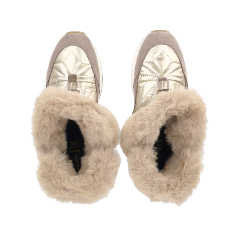 GEOX SPHERICA warm lining in gold