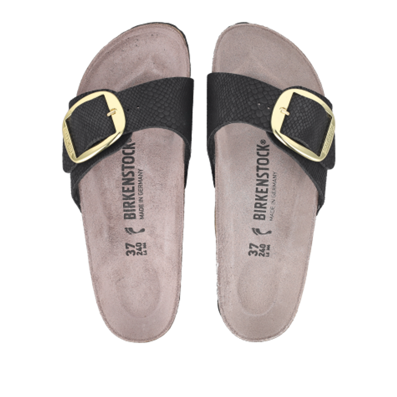 Birkenstock 1032965 MADRID BIG BUCKLE Sandaletten in schwarz