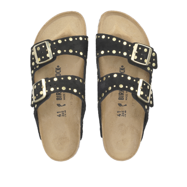 Birkenstock 1030348 ARIZONA RIVET sandals in black