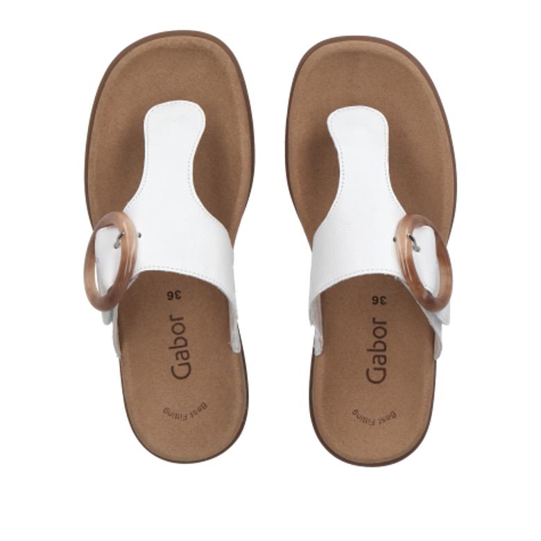 Gabor 43.701.21 sandals in white