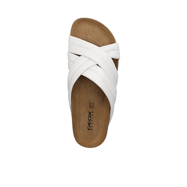 GEOX BRIONIA sandals in white