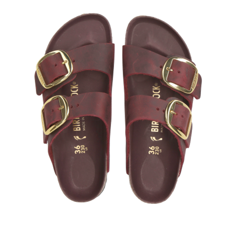 Birkenstock ARIZONA BIG BUCKLE sandals in brown