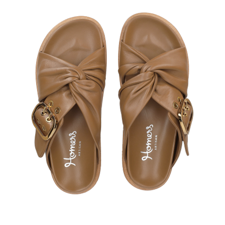 Homers 22165 BIO Sandaletten in braun