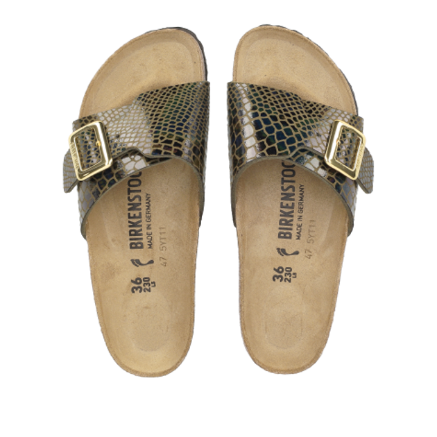 Birkenstock 1030320 CATALINA CUSHION BUCKLE sandals in brown