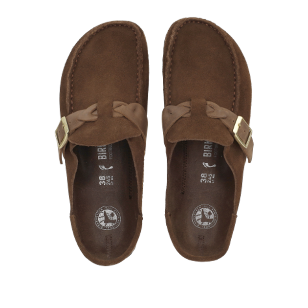 Birkenstock 1031435 BUCKLEY BRAIDED sandals in brown