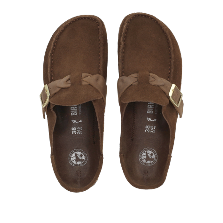 Birkenstock 1031435 BUCKLEY BRAIDED sandals in brown