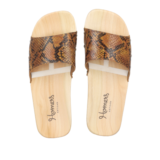 Homers 12753 355 sandals in brown