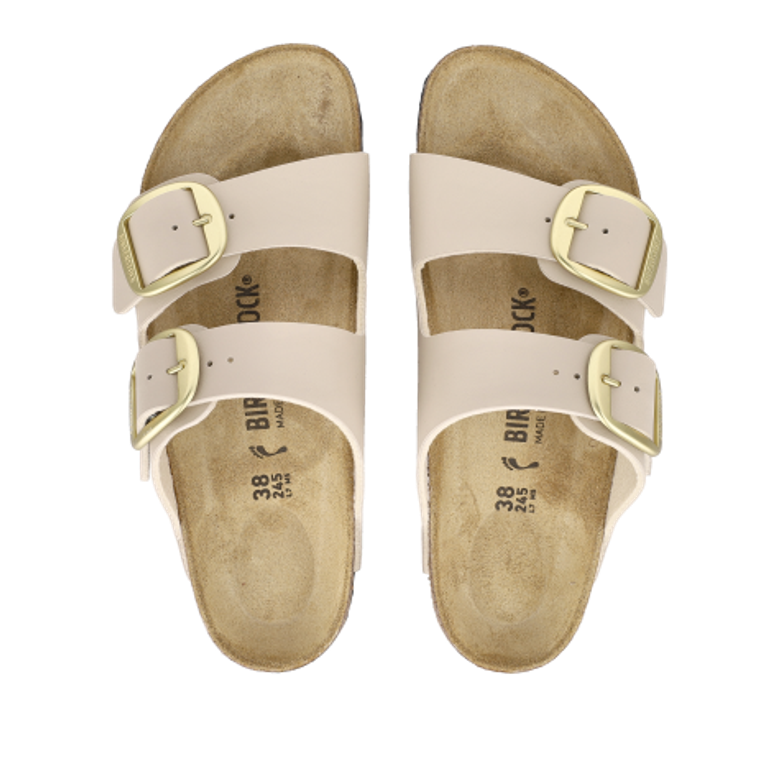 Birkenstock ARIZONA BIG BUCKLEBIRKO-FLOR Sandaletten in beige