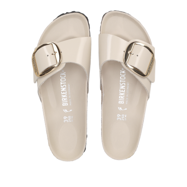 Birkenstock 1031823 MADRID BIG BUCKLE sandals in beige