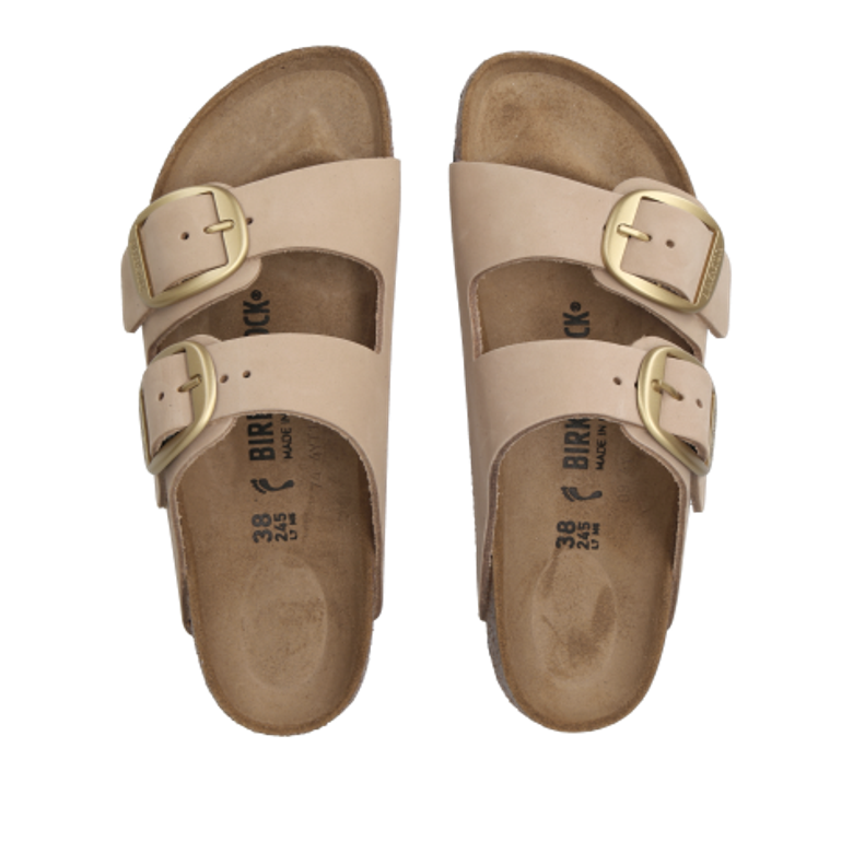 Birkenstock 1024064 ARIZONA BIG BUCKLE sandals in beige