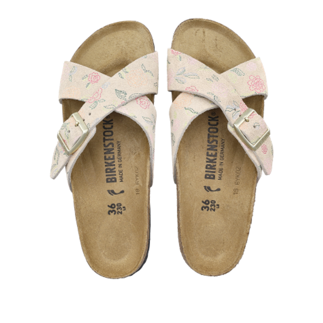 Birkenstock 1031687 SIENA SUEDE Sandaletten in beige
