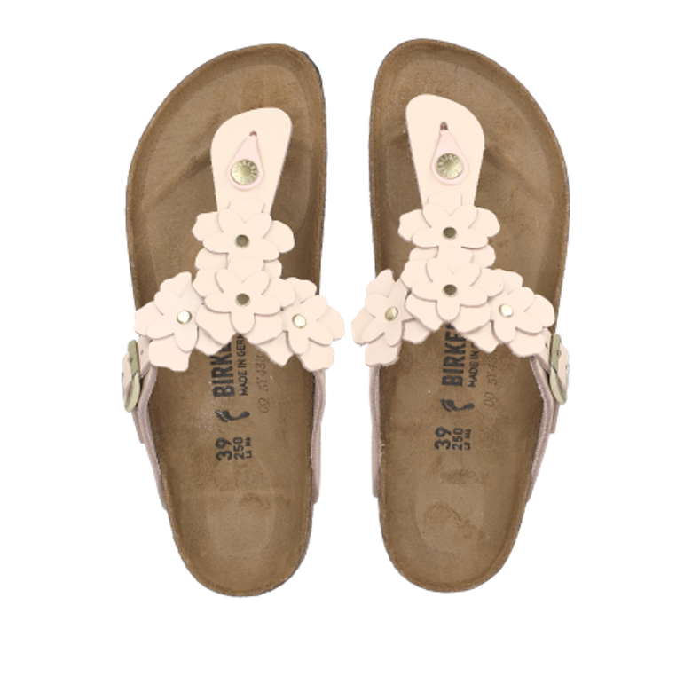 Birkenstock 1029304 GIZEH FLOWER sandals in rose