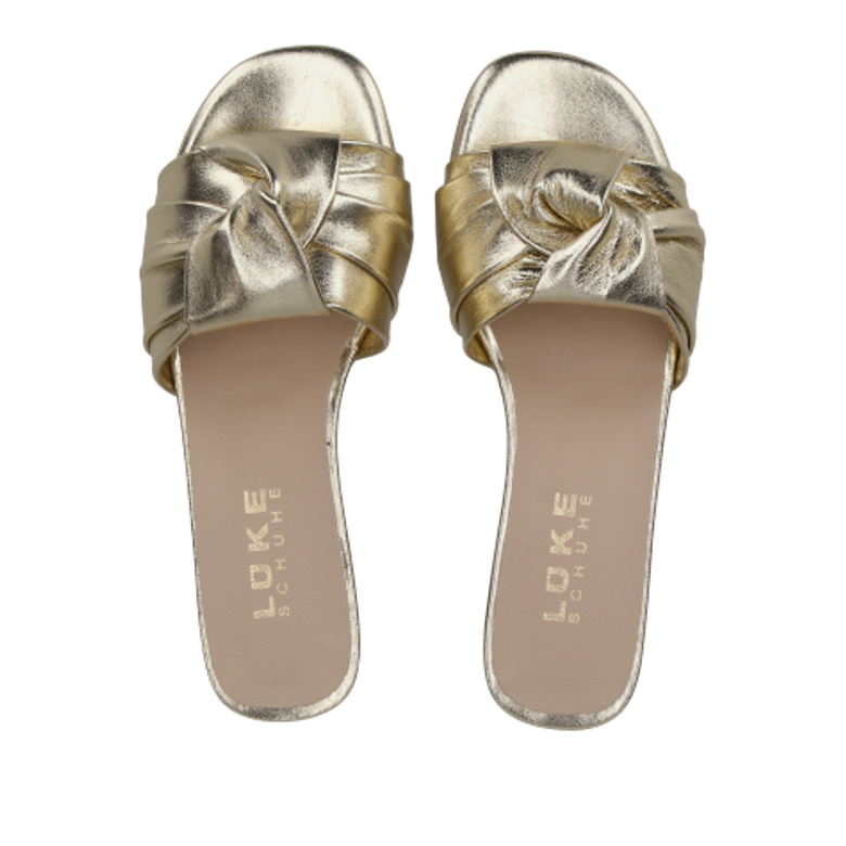 Lüke shoes MALI PLATINO sandals in gold